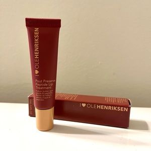 Ole Henriksen Pout Preserve Peptide Lip Treatment Cocoa Creme NEW